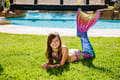 Mermaid Tail + Monofin - Rainbow (XS + S) thumbnail