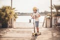 Scooter - Highwaykick 3 w. LED Wheels - Lemon thumbnail