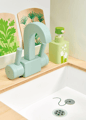 Wooden Play Kitchen with Microwave and Accessories thumbnail