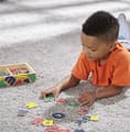 Magnetic Wooden Letters - Multicolour thumbnail