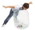 Exercise/Balance "Peanut Ball" Ø55 cm, Transparent thumbnail
