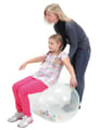 Exercise/Balance "Peanut Ball" Ø55 cm, Transparent thumbnail