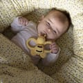 Teether Toy 100% Natural Rubber - Bella the Bee thumbnail