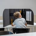 Acoustic Desk Privacy Panel - Small thumbnail