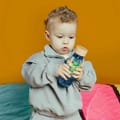 Sensory Bottle - Spiral Blue thumbnail