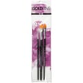 Gold Line Paint Brushes - Flat, 3 pcs thumbnail