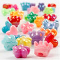 Plastic Beads 65 gr - Mixed Shapes, appr. 190 pcs thumbnail