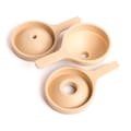 Funnel Set for Sensory Play - Natural, 3 pcs thumbnail
