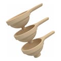 Funnel Set for Sensory Play - Natural, 3 pcs thumbnail
