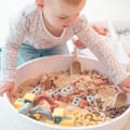 Funnel Set for Sensory Play - Natural, 3 pcs thumbnail