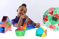 Polydron Construction Set - Crystal, 164 pcs thumbnail
