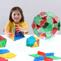 Polydron Construction Set - Crystal, 164 pcs thumbnail