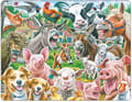 Larsen Puzzle - Farm Animal Selfies, 33 pcs thumbnail