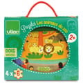 Wooden Puzzle - Zoo Animals, 4x6 pcs thumbnail
