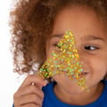 Rainbow Glitter Shapes, 21 pcs thumbnail