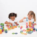 Montessori Rainbow Wooden Super Set, 84 pcs thumbnail