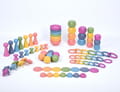 Montessori Rainbow Wooden Super Set, 84 pcs thumbnail