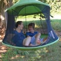 Hammock Tent with Mesh Sides Ø150 cm - Green thumbnail