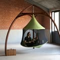 Hammock Tent with Mesh Sides Ø150 cm - Green thumbnail