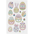 Diamond Stickers - Easter Egg Shapes, 1 Sheet thumbnail