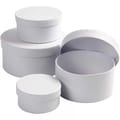 Round Paper Boxes, 4 pcs thumbnail