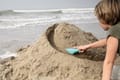 Sand Play - Cuppi Shovel, Sifter & Ball, Grey thumbnail