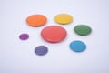 Sensory Wooden Rainbow Buttons, 7 pcs thumbnail