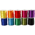 Satin Cord Ø2 mm, 50 m - Bold Colours, 10 pcs thumbnail