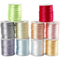 Satin Cord Ø2 mm, 50 m - Pastel, 10 pcs thumbnail