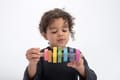 Rainbow Wooden Shape Twister - Shapes and Colours thumbnail