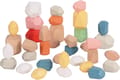 Wooden Stacking Stones, 36 pcs thumbnail