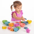 Rainbow Wooden Stars, 21 pcs thumbnail