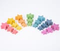 Rainbow Wooden Stars, 21 pcs thumbnail