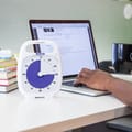 Time Timer PLUS 14x18 cm - White, 120 Min thumbnail