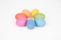 Rainbow Wooden Eggs, 7 pcs thumbnail