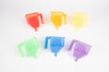 Translucent Colour Funnels, 6 pcs thumbnail