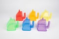 Translucent Colour Funnels, 6 pcs thumbnail