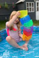 Translucent Colour Funnels, 6 pcs thumbnail
