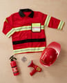 Fire Chief Costume Set with Helmet, Size 3-6 Years thumbnail
