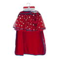 Superheroine Costume w. Skirt & Mask, Size 4-6 yrs thumbnail