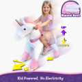 Ride-On Horse - Unicorn Pink, Medium thumbnail