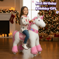 Ride-On Horse - Unicorn Pink, Medium thumbnail
