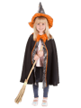 Witch Cape and Hat, Size 3-7 yrs thumbnail