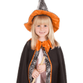 Witch Cape and Hat, Size 3-7 yrs thumbnail