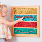 Mark Making Sequin Stripe Board, 1 pc