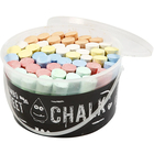 Bucket of Sidewalk Chalk, 50 pcs