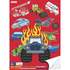 Colouring Book - Vehicles, 36 pages