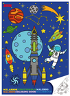 Colouring Book - Space, 36 pages