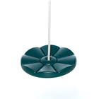 Disc Swing Ø28 cm - Dark Green (Beige Rope)
