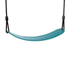Soft Swing Seat 67x14 cm - Turquoise (Black Rope)
